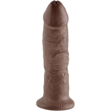 Dildo Realistico King Cock Marrone – Extra Sicuro e Ipoallergenico